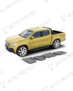 AutoProtec kryty podvozku 4 mm - sada Mercedes-Benz X-Class