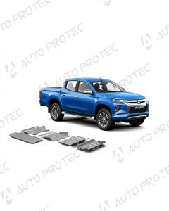 AutoProtec kryty podvozku 6 mm - sada Mitsubishi L200