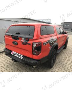 AEROKLAS hardtop Design-A s bočními okny výklopnými do boku - Ford Ranger 2023-