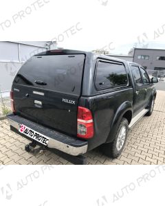 AEROKLAS hardtop Toyota Hilux s bočními okny výklopnými nahoru 05-15