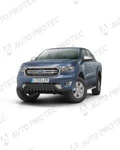 STEELER přední ochranný černý rám typ F - Ford Ranger