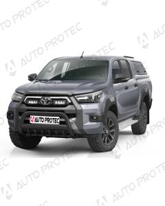 AutoProtec přední ochranný černý rám typ A - Toyota Hilux Invincible 2020-