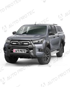 AutoProtec přední ochranný černý rám typ C - Toyota Hilux Invincible 2020-