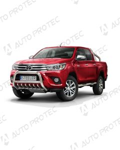 STEELER přední ochranný nerezový rám typ A – Toyota Hilux