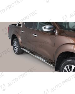 MISUTONIDA boční nerezové nášlapy - design Nissan Navara