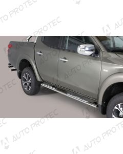 MISUTONIDA boční nerezové nášlapy - design Fiat Fullback