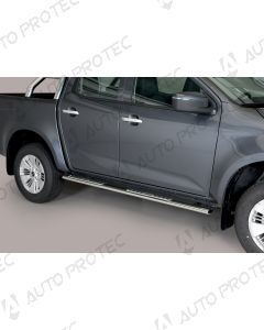 MISUTONIDA boční nerezové nášlapy - design Isuzu D-Max 2020-