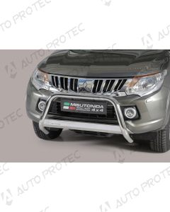 MISUTONIDA přední ochranný nerezový rám Mitsubishi L200 63 mm 15-19