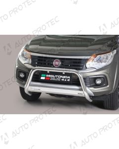 MISUTONIDA přední ochranný nerezový rám Fiat Fullback 63 mm