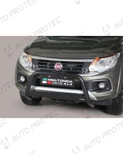 MISUTONIDA přední ochranný černý rám Fiat Fullback 63 mm