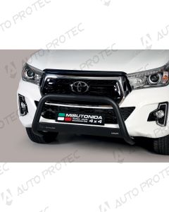 MISUTONIDA přední ochranný černý rám Toyota Hilux 63 mm