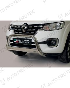MISUTONIDA přední ochranný nerezový rám Renault Alaskan 63 mm