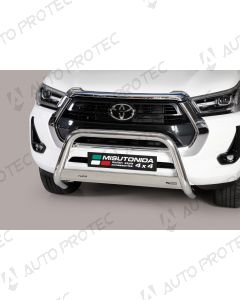 MISUTONIDA přední ochranný nerezový rám Toyota Hilux 63 mm 2020-