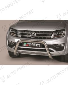 MISUTONIDA přední ochranný nerezový rám Volkswagen Amarok 76 mm