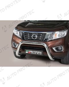 MISUTONIDA přední ochranný nerezový rám Nissan Navara 76 mm