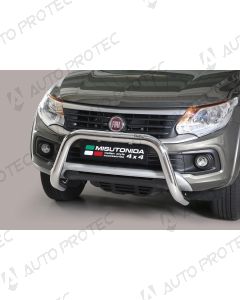 MISUTONIDA přední ochranný nerezový rám Fiat Fullback 76 mm