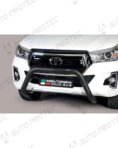 MISUTONIDA přední ochranný černý rám Toyota Hilux 76 mm