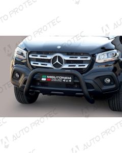 MISUTONIDA přední ochranný černý rám Mercedes-Benz X-Class 76 mm