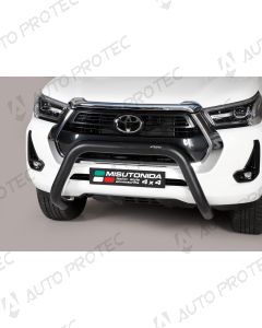 MISUTONIDA přední ochranný černý rám Toyota Hilux 76 mm 2020-