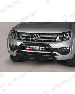 MISUTONIDA přední ochranný černý rám Volkswagen Amarok 63 mm