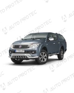 STEELER přední ochranný nerezový rám typ E - Fiat Fullback