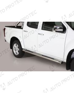 MISUTONIDA boční nerezové nášlapy - 76 mm Isuzu D-max