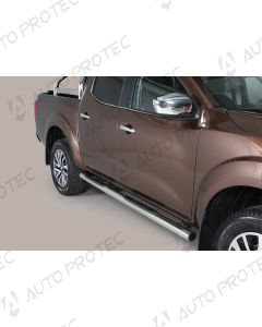 MISUTONIDA boční nerezové nášlapy - 76 mm Nissan Navara