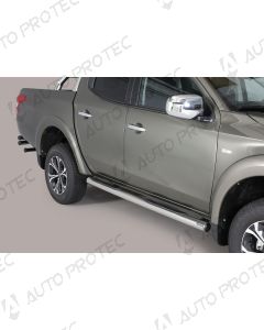 MISUTONIDA boční nerezové nášlapy - 76 mm Fiat Fullback