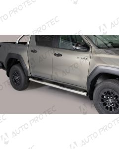 MISUTONIDA boční nerezové nášlapy - 76 mm Toyota Hilux 2015-, 2026-
