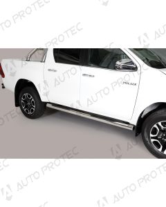 MISUTONIDA boční nerezové nášlapy - 76 mm Toyota Hilux 15-