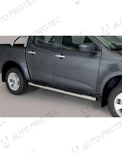 MISUTONIDA boční nerezové nášlapy - 76 mm Isuzu D-Max 2020-