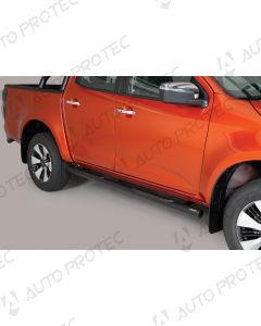 MISUTONIDA boční černé nášlapy - 76 mm Isuzu D-Max 2020-