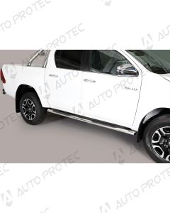 MISUTONIDA boční nerezové nášlapy – oválné Toyota Hilux 15-