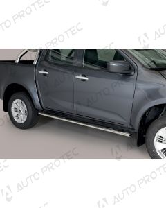 MISUTONIDA boční nerezové nášlapy - oválné Isuzu D-Max 2020-