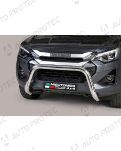 MISUTONIDA přední ochranný nerezový rám Isuzu D-Max 76 mm 2025-