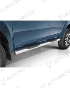 STEELER boční nerezové nášlapy typ C - Mitsubishi L200
