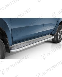 STEELER boční nerezové nášlapy typ A - Mitsubishi L200