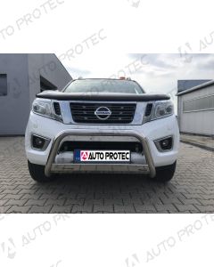 MISUTONIDA přední ochranný nerezový rám Nissan Navara 63 mm