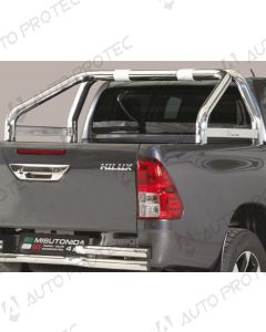 MISUTONIDA zadní nerezový rám – simple 76 mm Toyota Hilux