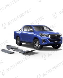 AutoProtec kryty podvozku 6 mm - sada Toyota Hilux