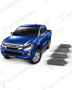 AutoProtec kryty podvozku 4 mm - sada Isuzu D-Max