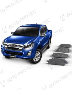 AutoProtec kryty podvozku 6 mm - sada Isuzu D-Max