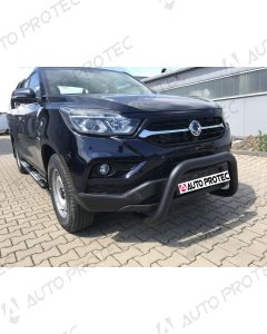 MISUTONIDA přední ochranný černý rám SsangYong Musso Grand 76 mm