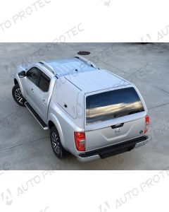 AutoProtec hardtop Starline – Nissan Navara s bočními okny výklopnými nahoru