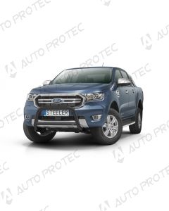 STEELER přední ochranný černý rám typ C - Ford Ranger 12-19