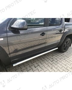 STEELER boční nerezové nášlapy typ D - Volkswagen Amarok