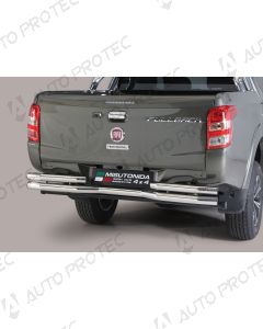 MISUTONIDA zadní nerezový rám - double Fiat Fullback