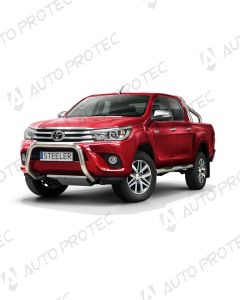 STEELER přední ochranný nerezový rám typ D – Toyota Hilux