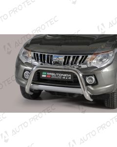 MISUTONIDA přední ochranný nerezový rám Mitsubishi L200 76 mm 15-19