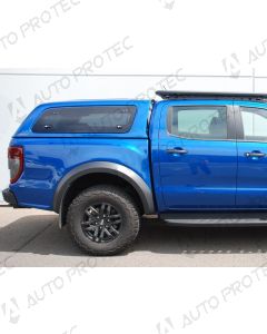AEROKLAS hardtop Design-A s bočními okny výklopnými nahoru - Ford Ranger 2022-
